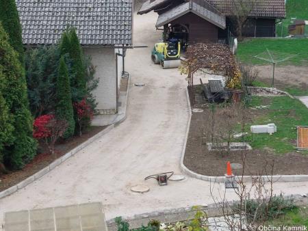 Izgradnja podpornih zidov ter obnova infrastrukture v naselju Markovo (2)